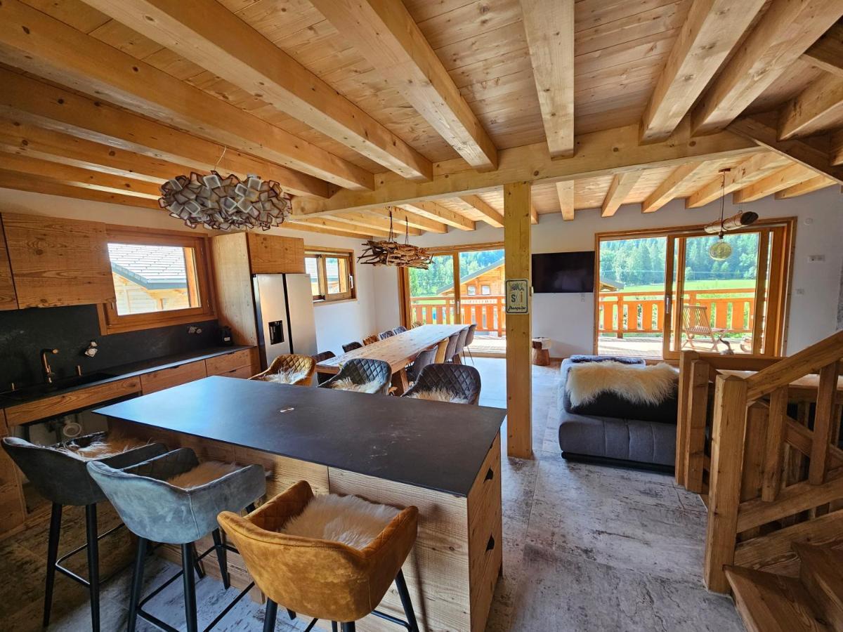 Demi-Chalet Vadel La Panthiaz 15 Pers 5 Chambres Abondance エクステリア 写真