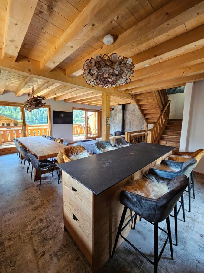 Demi-Chalet Vadel La Panthiaz 15 Pers 5 Chambres Abondance エクステリア 写真