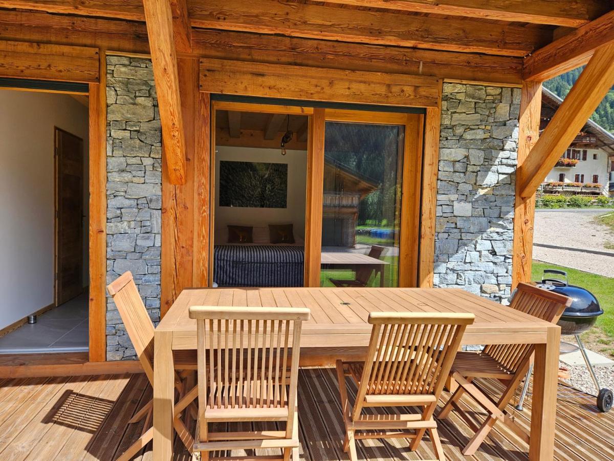 Demi-Chalet Vadel La Panthiaz 15 Pers 5 Chambres Abondance エクステリア 写真