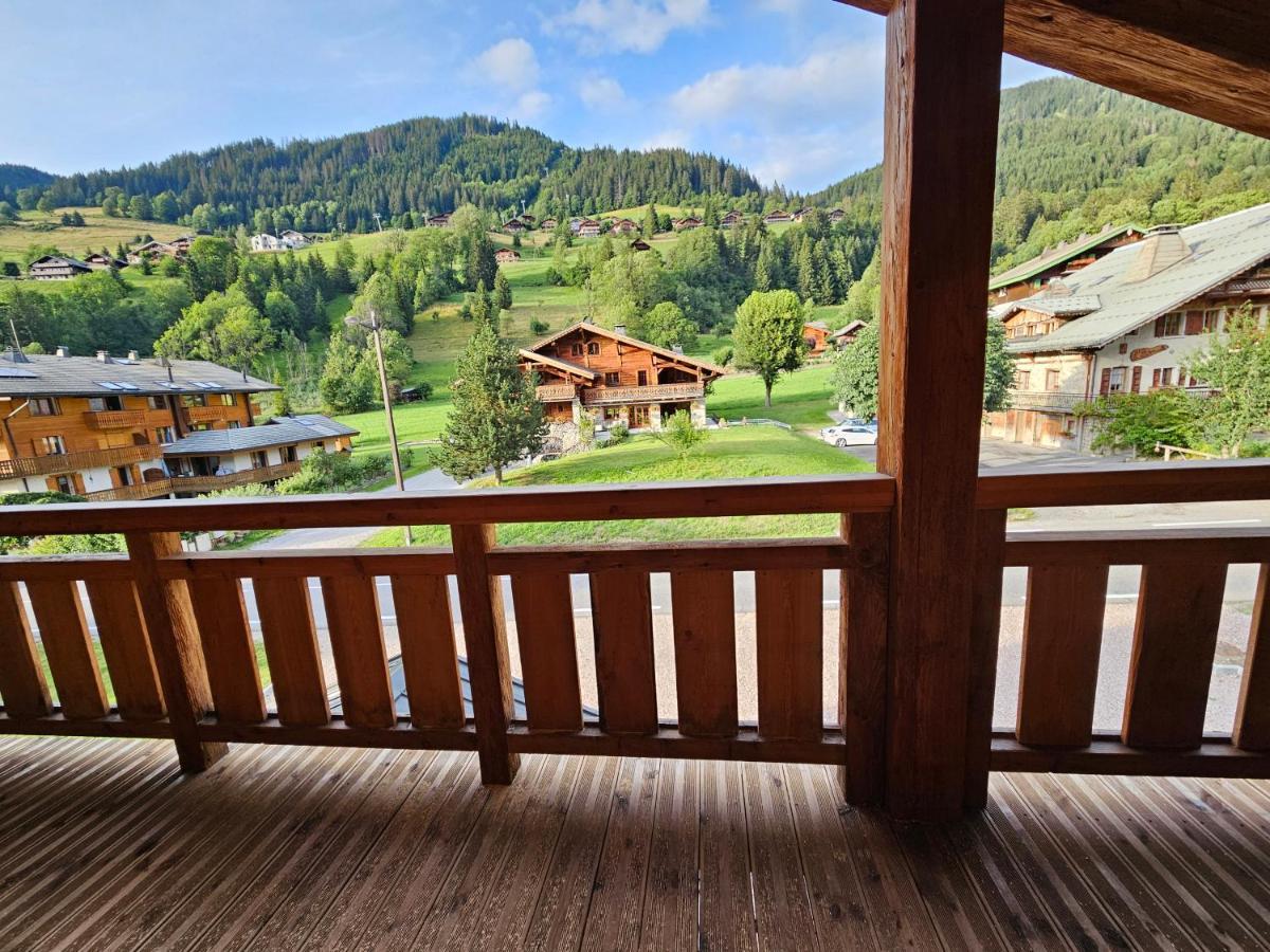 Demi-Chalet Vadel La Panthiaz 15 Pers 5 Chambres Abondance エクステリア 写真