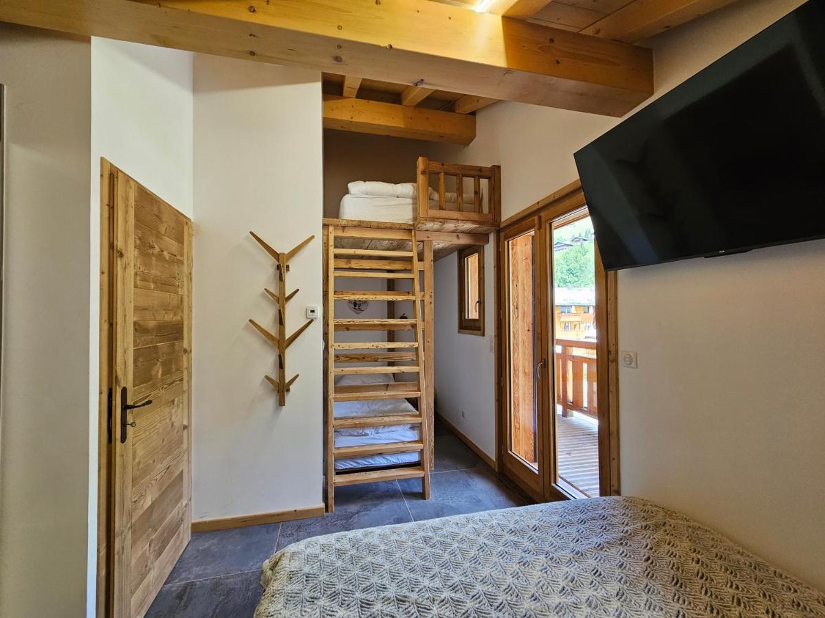 Demi-Chalet Vadel La Panthiaz 15 Pers 5 Chambres Abondance エクステリア 写真