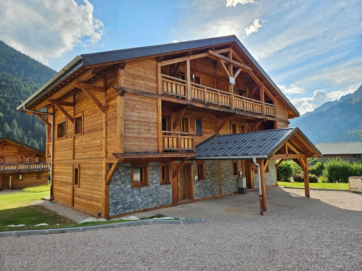 Demi-Chalet Vadel La Panthiaz 15 Pers 5 Chambres Abondance エクステリア 写真