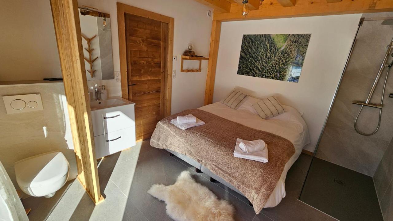 Demi-Chalet Vadel La Panthiaz 15 Pers 5 Chambres Abondance エクステリア 写真