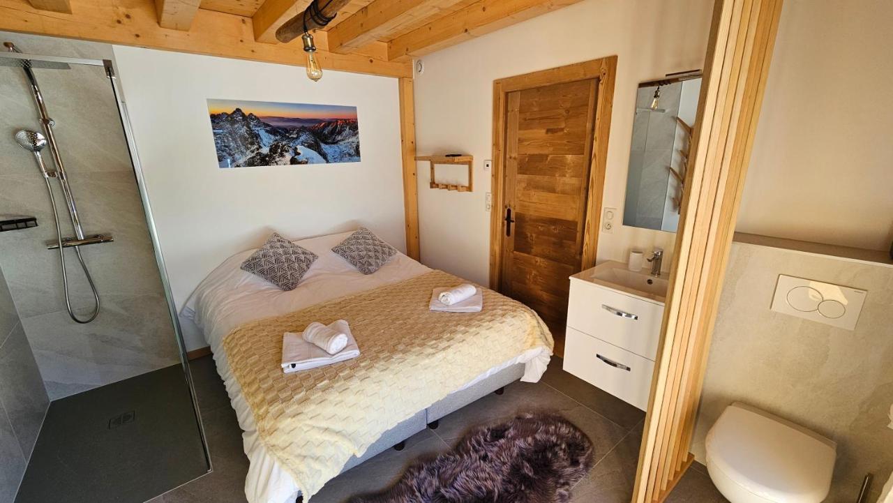 Demi-Chalet Vadel La Panthiaz 15 Pers 5 Chambres Abondance エクステリア 写真