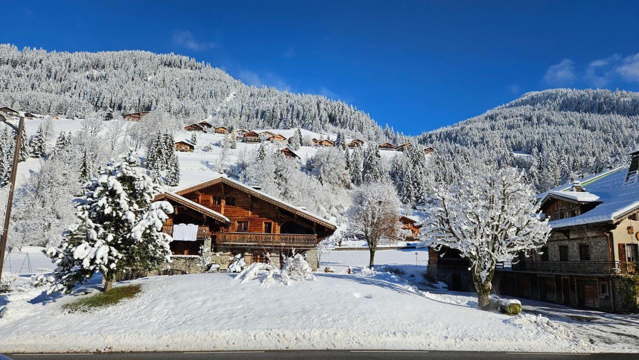 Demi-Chalet Vadel La Panthiaz 15 Pers 5 Chambres Abondance エクステリア 写真