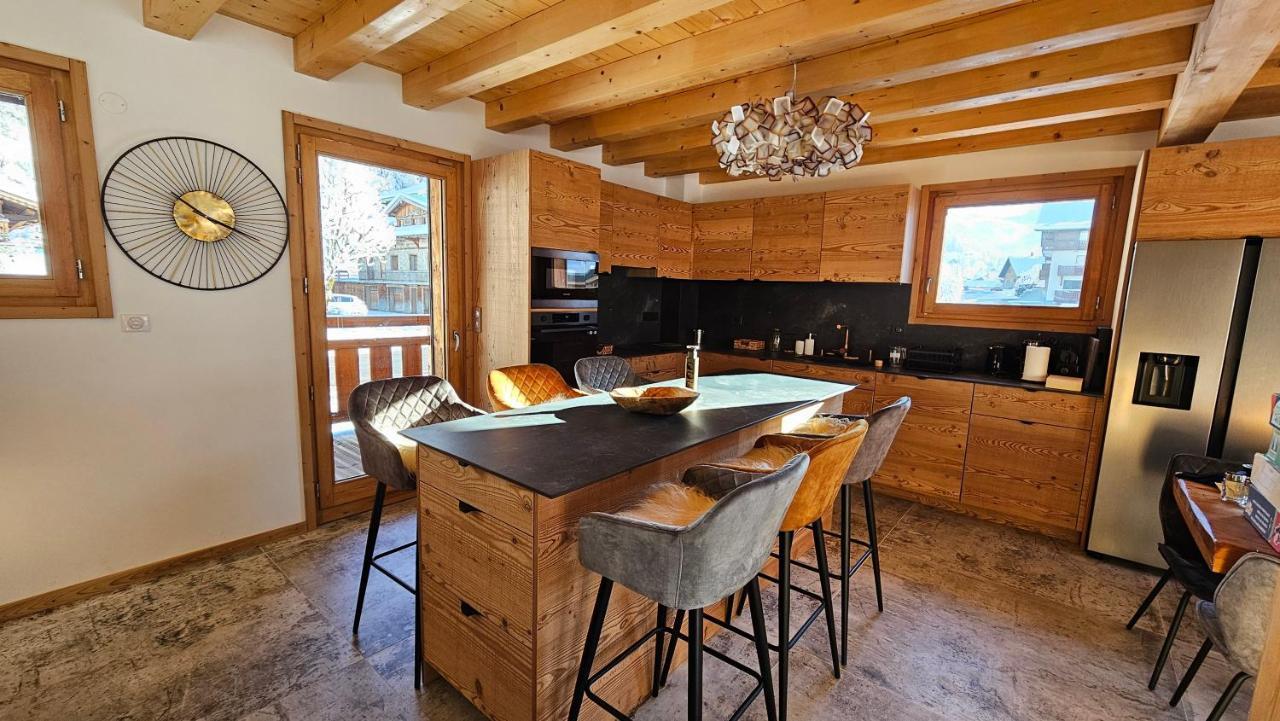 Demi-Chalet Vadel La Panthiaz 15 Pers 5 Chambres Abondance エクステリア 写真