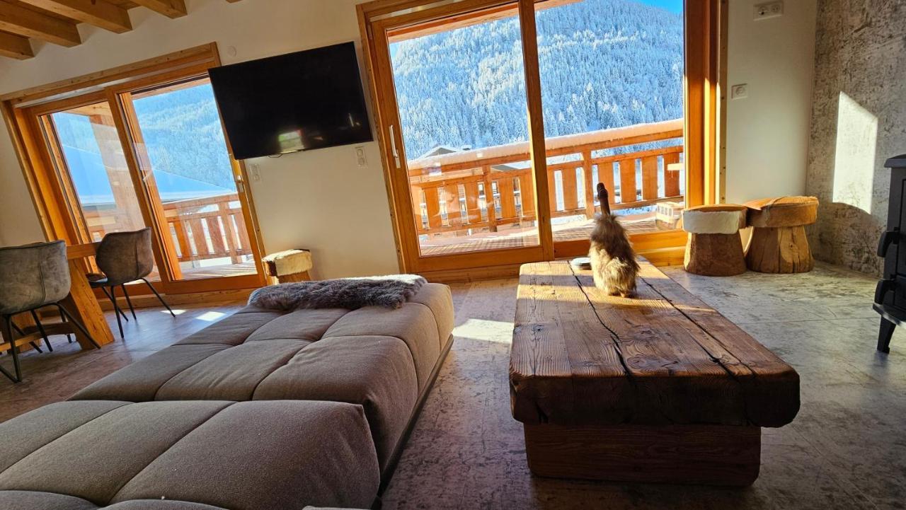 Demi-Chalet Vadel La Panthiaz 15 Pers 5 Chambres Abondance エクステリア 写真