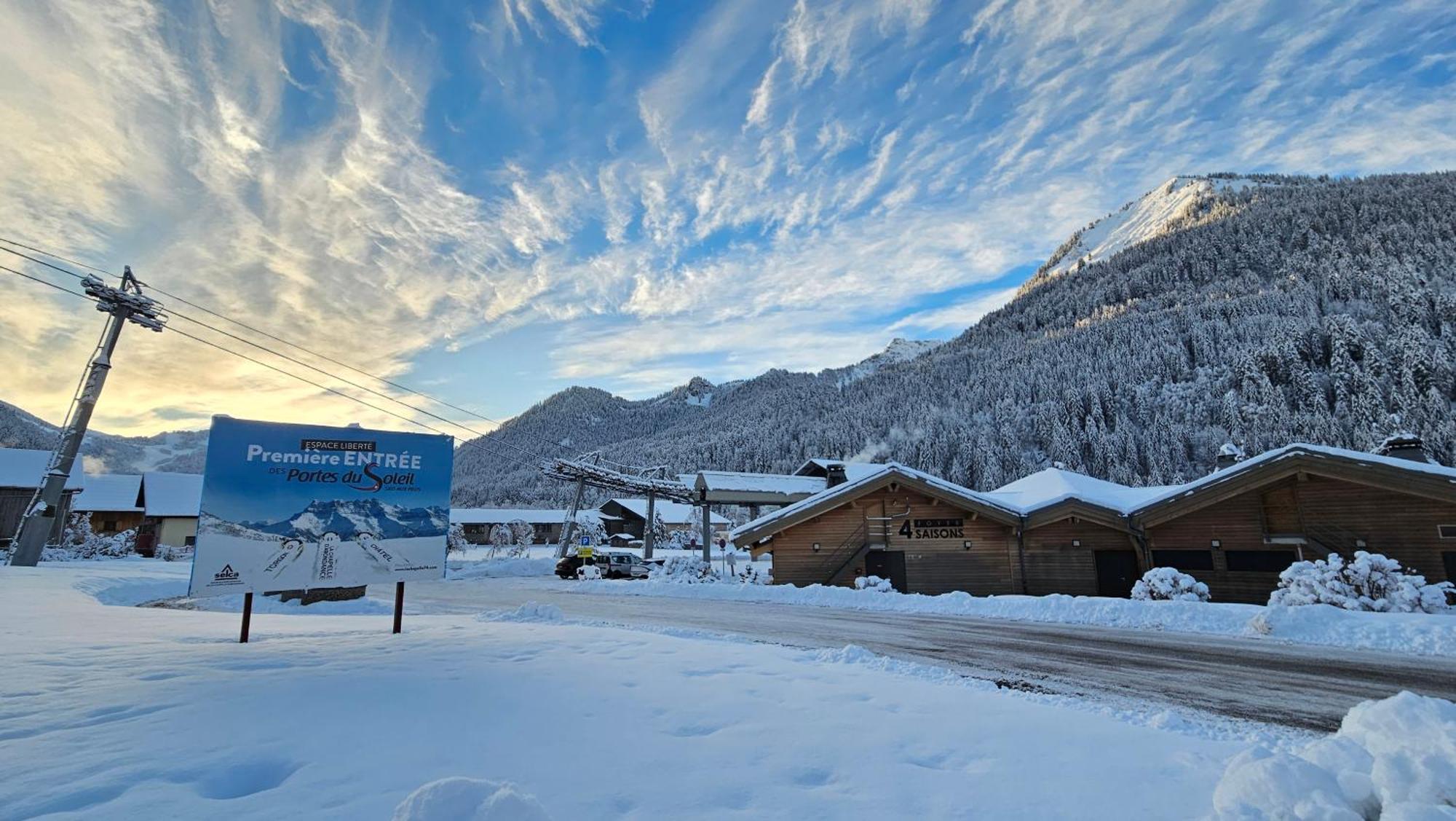 Demi-Chalet Vadel La Panthiaz 15 Pers 5 Chambres Abondance エクステリア 写真
